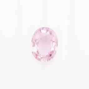 2.14ct Oval Cut Light Pink Madagascar Sapphire