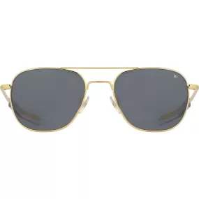 American Optical Big Original Pilot Sunglasses Standard | Gold/Glass