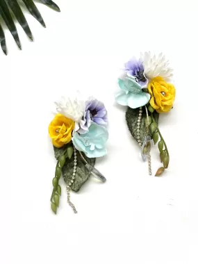 garden party earrings - picnic I