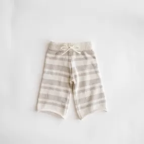 Organic Knit Wideleg Pant