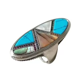 Powerful Mystical Turquoise Gift Ring - 925 Sterling Silver