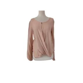 Pull & Bear Crossover Light Pink Top | Pre Loved |