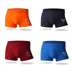 Underwear Men Brand Print Soft Mens Boxer Shorts Middle-waisted