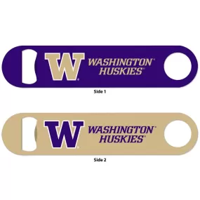 WASHINGTON HUSKIES METAL BOTTLE OPENER 2 SIDED